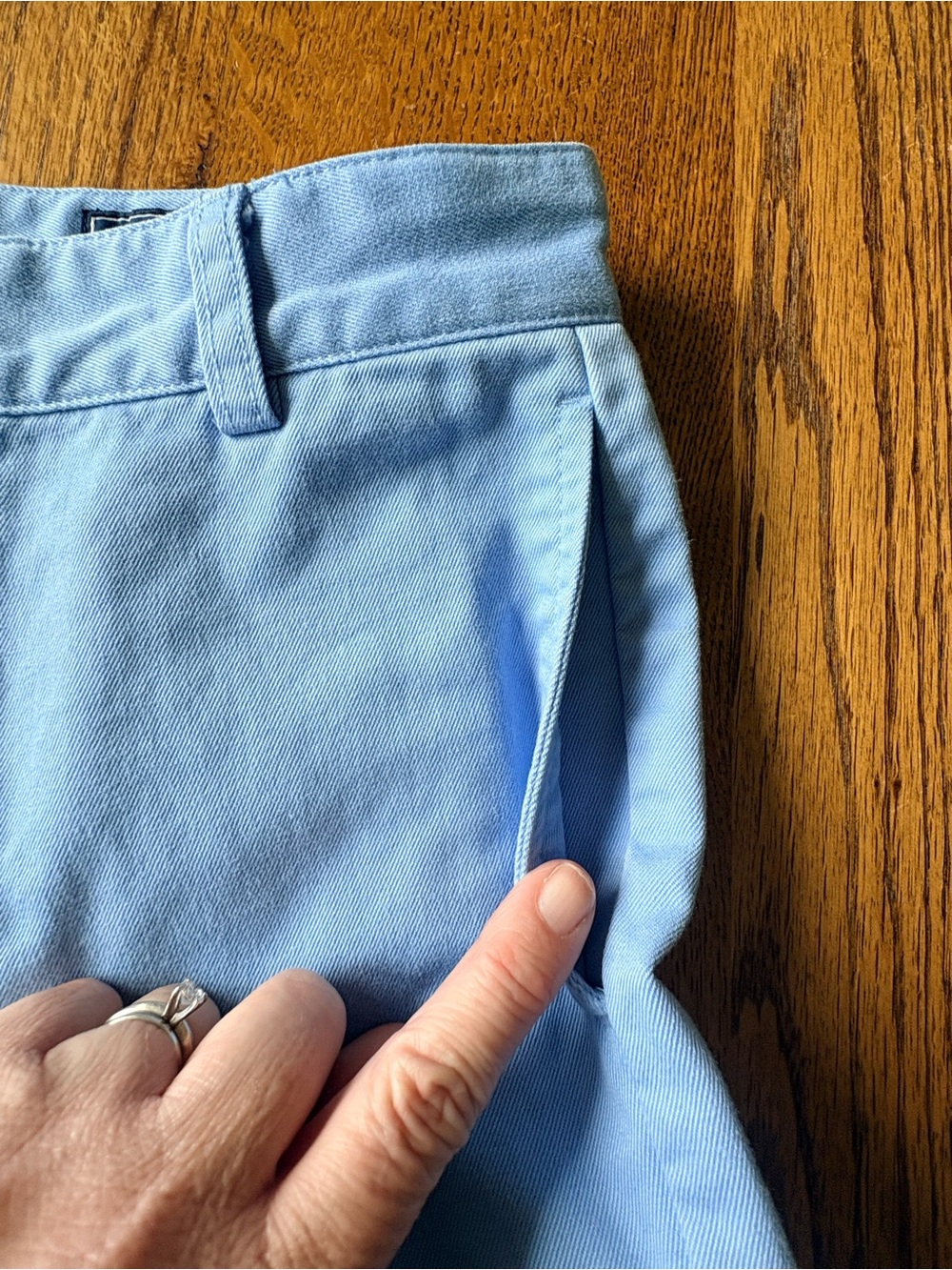Vineyard Vines Light Blue flat-front Pants- boys size 12- with Whale Logo - Picture 8 of 16
